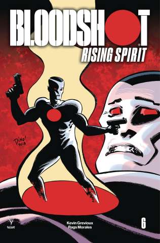 Bloodshot: Rising Spirit #6 (Haspiel Cover)