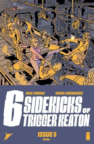 The Six Sidekicks of Trigger Keaton #5 (Schweizer Cover)