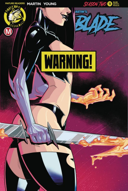 Vampblade, Season Two #11 (Federhenn Risque Cover)