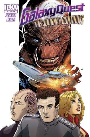 Galaxy Quest: The Journey Continues #4 (Subscription Cover)