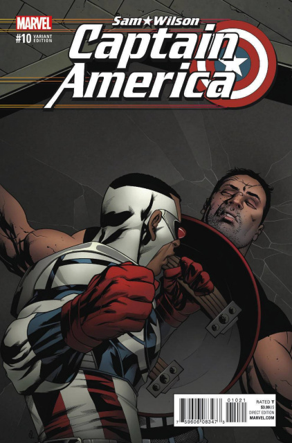 Captain America: Sam Wilson #10 (Reenactment Cover)