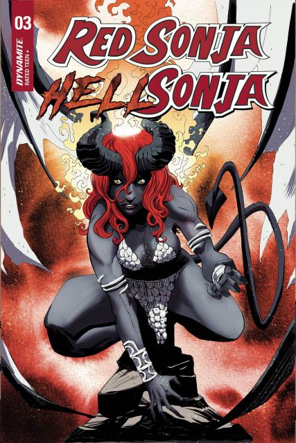 Red Sonja: Hell Sonja #3 (Moss Cover)