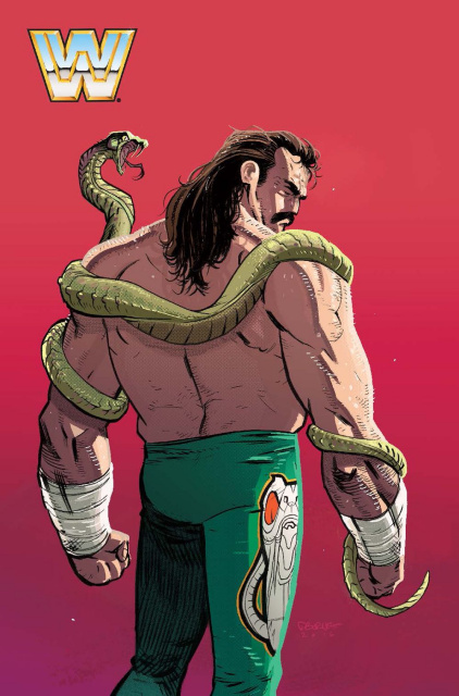 WWE #6 (30 Copy Burnett Jake the Snake Cover)