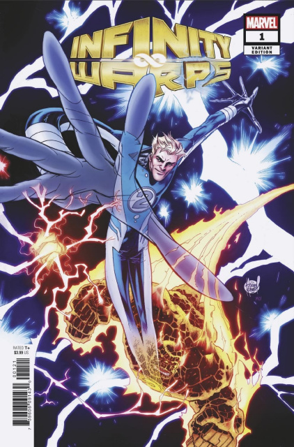 Infinity Wars: Infinity Warps #1 (Kubert Connecting Cover)
