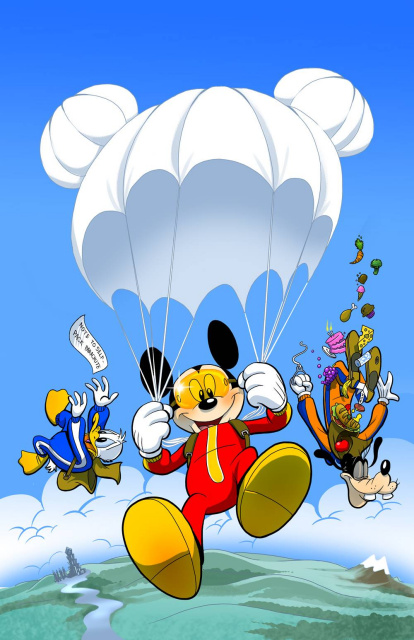 Walt Disney's Comics and Stories #722 (Subscription Cover)