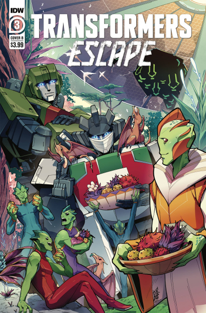Transformers: Escape #3 (Umi Miyan Cover)