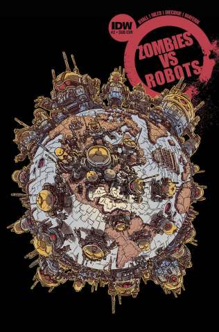 Zombies vs. Robots #2 (Subscription Cover)