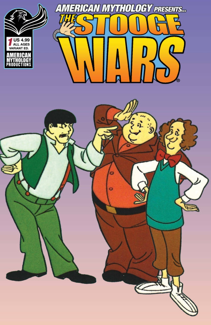 The Robonic Stooges: The Stooge Wars #1 (Pacheco Cover)