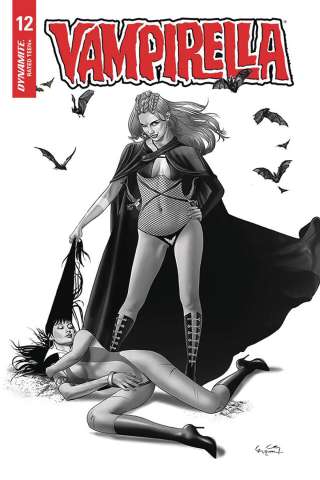 Vampirella #12 (20 Copy Gunduz B&W Cover)