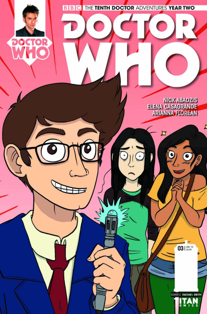 Doctor Who: New Adventures with the Tenth Doctor, Year Two #3 (Rachael Smith Cover)
