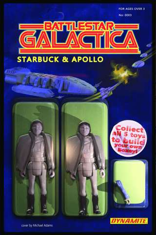 Battlestar Galactica #3 (Adams Action Figure Cover)