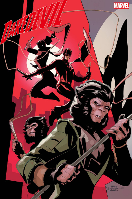 Daredevil #8 (Dodson Planet of the Apes Cover)