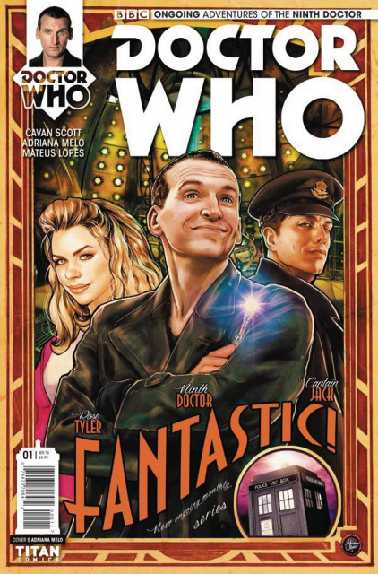 Doctor Who: New Adventures with the Ninth Doctor #1 (Melo Cover)