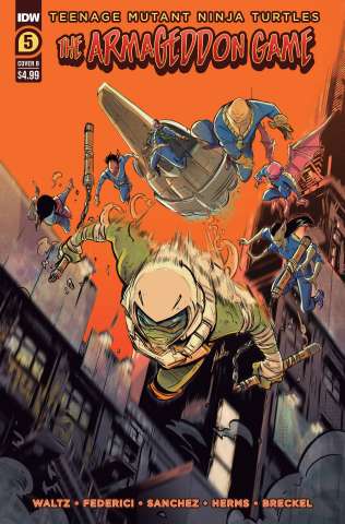 Teenage Mutant Ninja Turtles: The Armageddon Game #5 (Cover B)