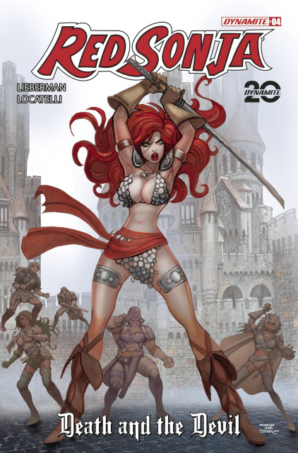 Red Sonja: Death and the Devil #4 (Moritat Cover)