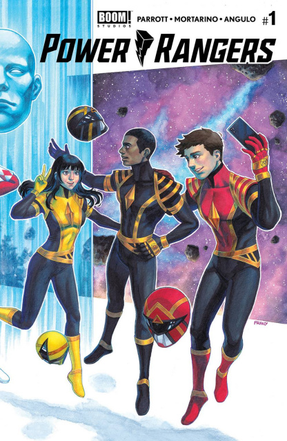Power Rangers #1 (2nd Printing Connecting Cover)