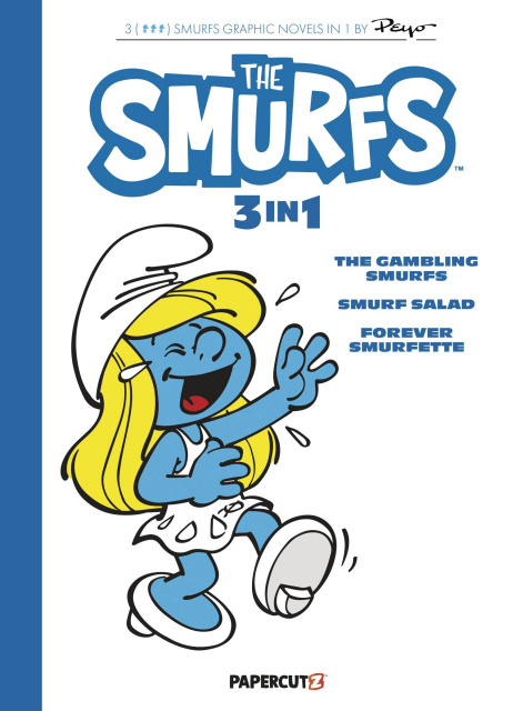 The Smurfs Vol. 9: The Gambling Smurfs (3-in-1 Edition)
