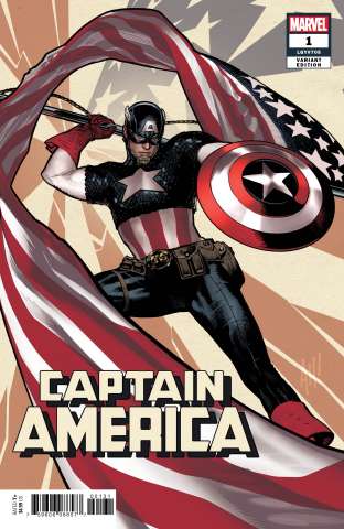 Captain America #1 (Hughes Cover)