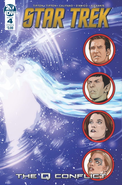 Star Trek: The Q Conflict #4 (Messina Cover)