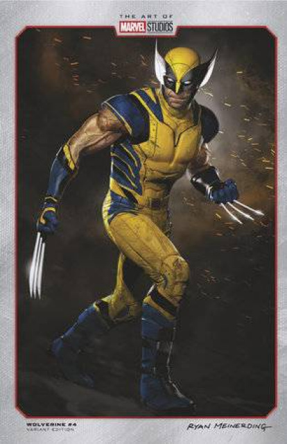 Wolverine #4 (Ryan Meinerding Marvel Studios Cover)