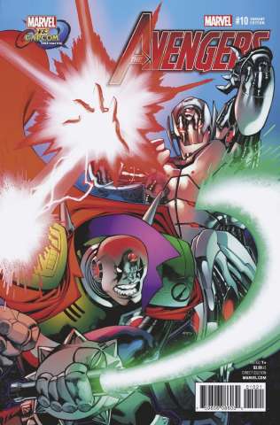 Avengers #10 (Stevens Marvel vs. Capcom Cover)