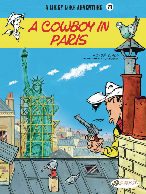 Lucky Luke Vol. 71: A Cowboy in Paris