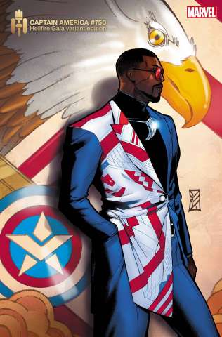 Captain America #750 (Villa Hellfire Gala Cover)