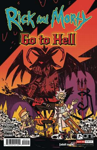Rick and Morty Go to Hell #4 (Enger Cover)