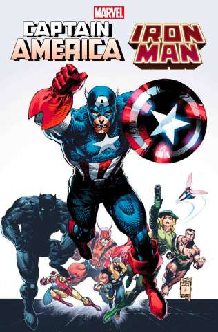 Captain America / Iron Man #3 (Tan Classic Homage Cover)