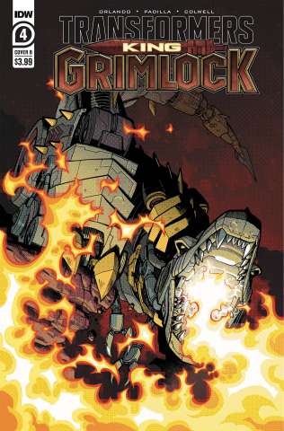 Transformers: King Grimlock #4 (Kyriazis Cover)
