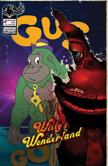 Willy's Wonderland Prequel #4 (Slashin Time Movie Cover)