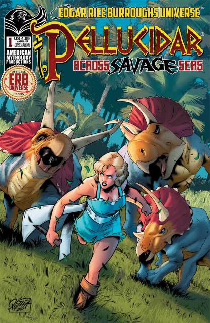 Pellucidar: Across Savage Seas #1 (Wolfer Cover)
