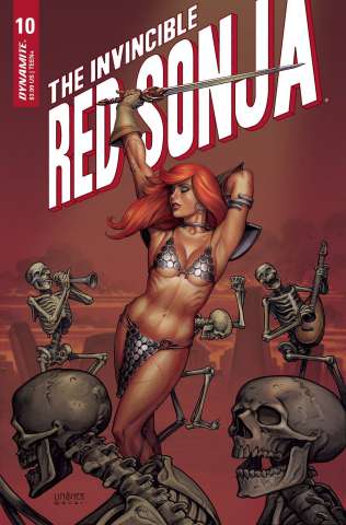 The Invincible Red Sonja #10 (Linsner Cover)