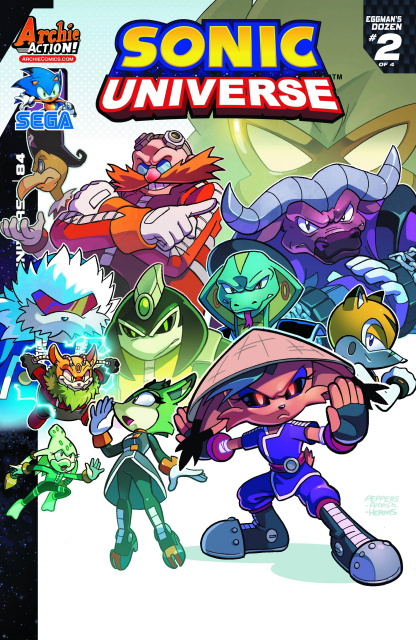 Sonic Universe #84 (Jamal Peppers Cover)