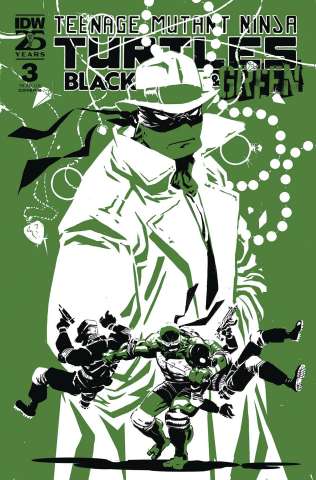 Teenage Mutant Ninja Turtles: Black, White & Green #3 (Rossmo Cover)