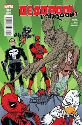 Deadpool: Too Soon? #3 (Allred Cover)