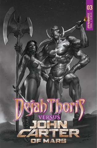 Dejah Thoris vs. John Carter of Mars #3 (30 Copy Cover)