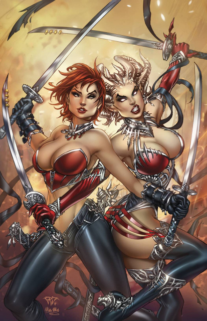 Grimm Fairy Tales: Inferno - The Rings of Hell #3 (Pantalena Cover)