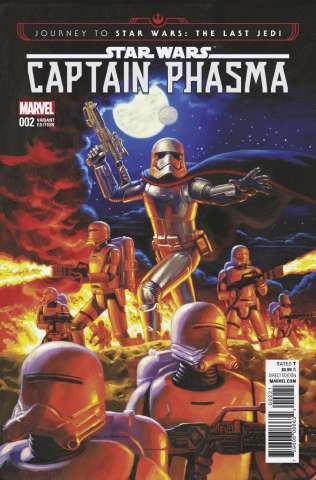 Journey to Star Wars: The Last Jedi - Captain Phasma #2 (Hilderbrant Cover)