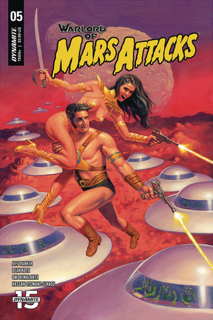 Warlord of Mars Attacks #5 (Hildebrandt Cover)