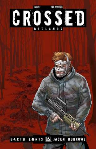 Crossed: Badlands #2 (Red Crossed Cover)