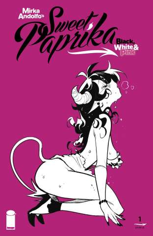 Sweet Paprika: Black, White & Pink (Cover G)
