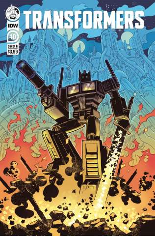 The Transformers #40 (Brokenshire Cover)