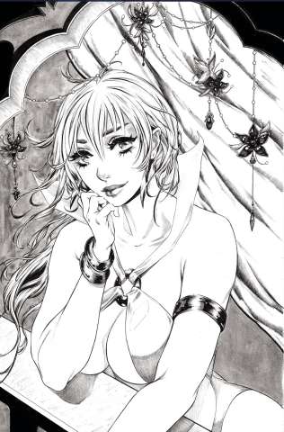 Vampirella: Dead Flowers #4 (20 Copy Turner Line Art Cover)