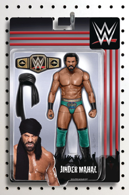 WWE #14 (Riches Action Figure Cover)