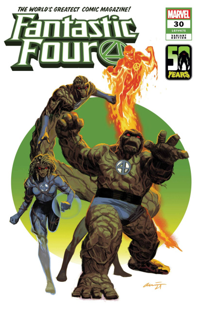 Fantastic Four #30 (Acuna Thing-Thing Cover