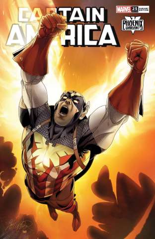 Captain America #25 (Larocca Captain America Phoenix Cover)