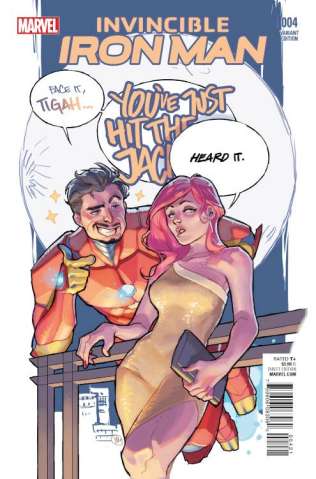 Invincible Iron Man #4 (Putri Cover)