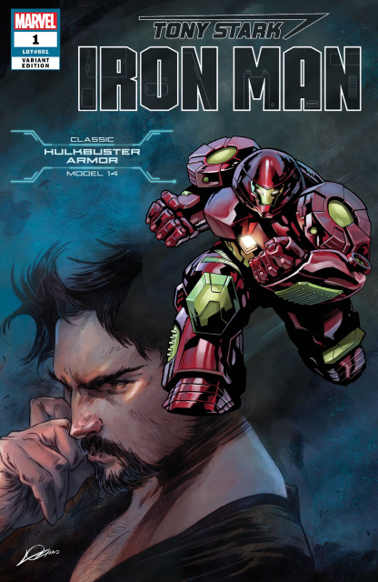 Tony Stark: Iron Man #1 (Hulkbuster Armor Cover)