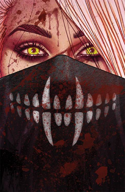 Something Is Killing the Children #25 (Die Cut Bloody Mask Cover)